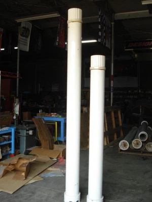 $150 • Buy Architectural Columns 8 Inch Diameter Aluminum, Foam Filled