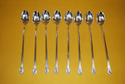 Vintage Towle Sterling Silver Flatware Silver Plumes Pattern 8  Ice Tea Spoon • $44.95
