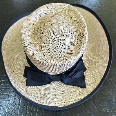 Vintage Michelle  McGann By Sonni Straw Summer Garden Sun Beach Hats • $45
