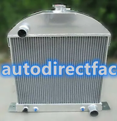 3 Row Aluminum Radiator For Ford Model A Chopped W/Chevy Engine 1928-1931 29 30 • $225