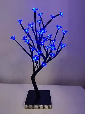 £14.99 • Buy Energizer Battery Operated 45cm Cherry Blossom Tree With 32 Electric Blue LEDs
