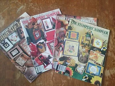 STAMPINGTON The Stampers Sampler Magazine - Lot Of 4 1999; Over 1000 Samples • £12.05