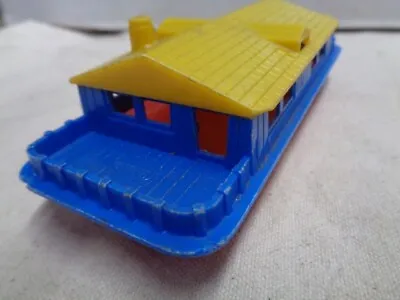 Vintage Plastic HOUSEBOAT Ideal Toys 1959 1957 Used House Boat Toy • $21.99