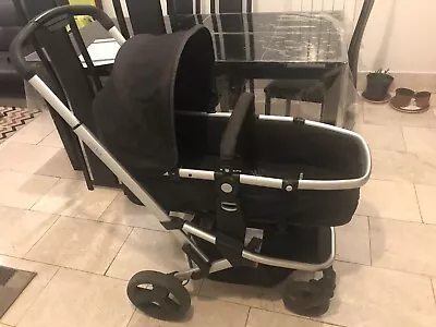 £87 • Buy MotherCare Xpedior 3 In 1 Pram/Pushchair/Car Seat
