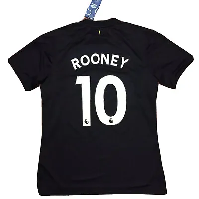 $85 • Buy 2017/18 Everton Third 3rd Jersey #10 Rooney Large UMBRO EPL Soccer NEW