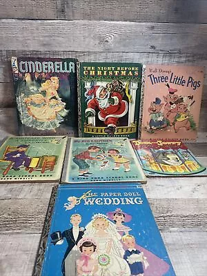 Lot Of 7 Vintage Rand McNally Little Golden Book Lot • $15