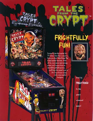 $35.99 • Buy Tales From The Crypt Pinball (Data East) - ROM Upgrade Chip Set