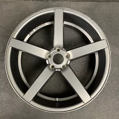 STR Racing 607 Matte Gunmetal Wheel Rim 22x9 Et30 5x120 HB72.6 BS6.25in • $489