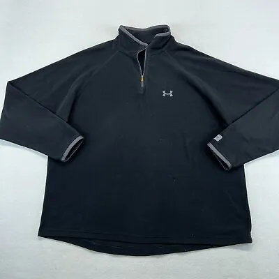 Under Armour 1/4 Zip Pullover Jacket XL Extra Large Men's Lightweight Fleece • $18.99