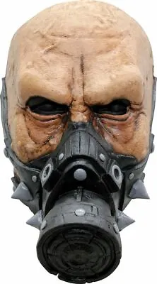 Biohazard Agent Face & Gas Mask Latex Head Mask Halloween Horror • £28.29