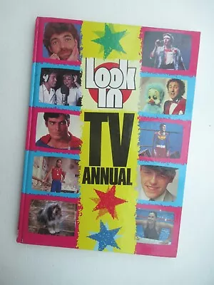 LOOK IN TV ANNUAL 1983 Bucks Fizz Shakin' Stevens Simon Le Bon Cannon & Ball • £5