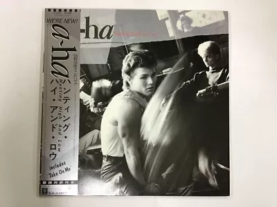 A~HA HUNTING HIGH AND LOW - WARNER BROS. P-13153 Japan  LP • $4