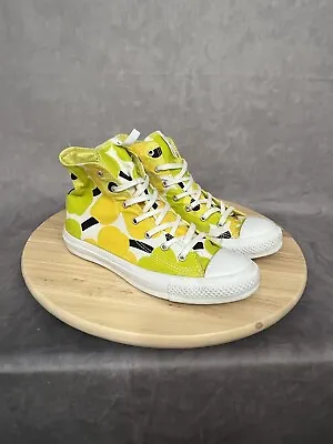 Converse Chuck Taylor High Top 53715C Marimekko Yellow Shoes Womens Size 7 • $49