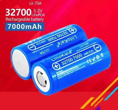 1-12pcsLii-70A 3.2v 32700 7000mAh Lifepo4 Rechargeable Battery Cell 5 • $95