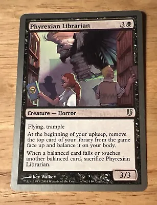 Mtg - Phyrexian Librarian  - Unhinged - Lp • £1.25