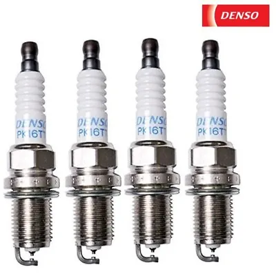 Set Of 4 Denso Spark Plug 4503 Platinum TT PK16TT For Acura Toyota Honda 86-16 • $20.76