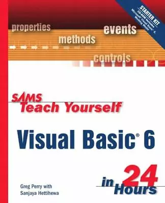 Teach Yourself Visual Basic 6 In 24 Hours • $5.04