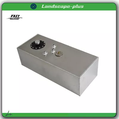 57L /15 Gallon Silver Aluminum Racing/drift Fuel Cell Gas Tank+cap+level Sender • $98.49