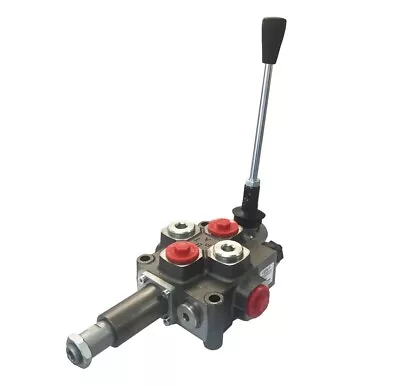 Galtech 1 Bank 3/8  BSP 40 L/Min Auto Kick Out Log Splitter Lever Valve • £187.67