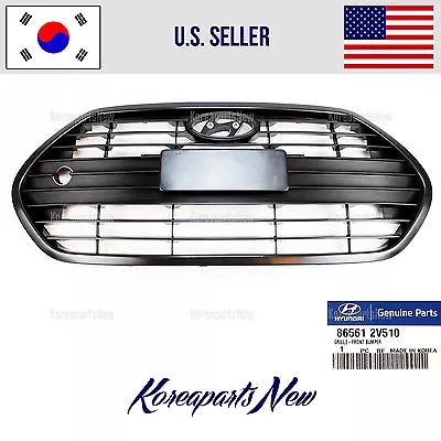 Grille Front Bumper ⭐genuine⭐ 865612v510 Hyundai Veloster Turbo 2013-2017 • $159.99