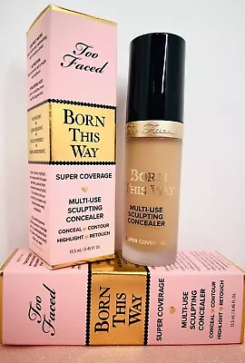 Too Faced Born This Way Super Coverage Concealer 0.45 Fl Oz Butterscotch • $19.99