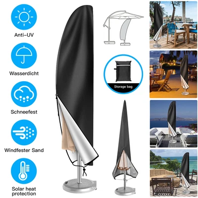 £13.99 • Buy Parasol Banana Umbrella Cover Waterproof Cantilever Outdoor Garden Patio Shield