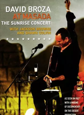 David Broza At Masada The Sunrise Concert  (DVD 2007) • $3.90