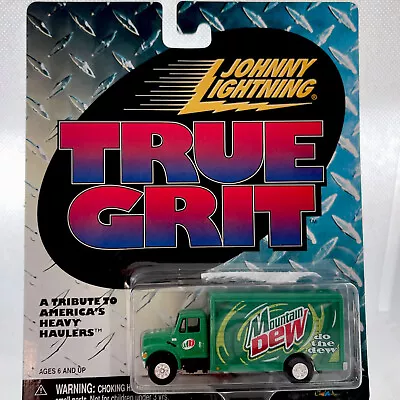 White Lightning Mountain Dew Delivery Truck    Johnny Lightning True Grit   1:64 • $22