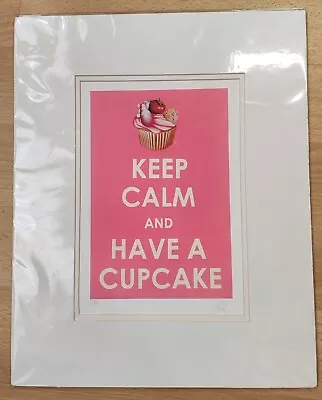 Peter Smith Keep Calm And Have A Cupcake Limited Edition With Certificate  • £95