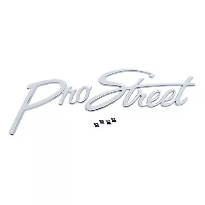 Pro Street Chrome Die Cast Metal Emblem Script Car Truck Custom Hot Rat Rod • $9.58