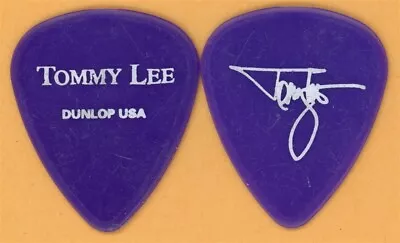 Motley Crue Tommy Lee 2002 Tour Dunlop Color Series Purple V1 Guitar Pick • $9.99
