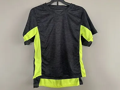 NEW Ultra Performance 2 Pack Boys Fast Drying Stretch T Shirts Yellow Black • $12