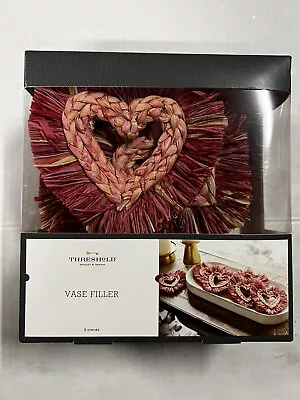 Threshold Heart Vase Filler - NEW In Box! • $10.39