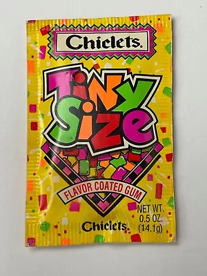 1994 Chiclets TINY SIZE Gum Pack Still Full Vintage Candy • $45