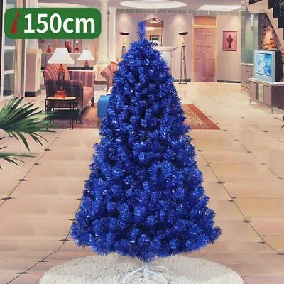 Fast 5 6 7 8 FT Blue Christmas Xmas Tree Undecorated Festival Holiday Winter • $104.49