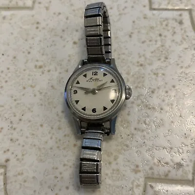 VINTAGE MIDO MULTIFORT SUPER AUTOMATIC WOMENS WATCH Works • $60