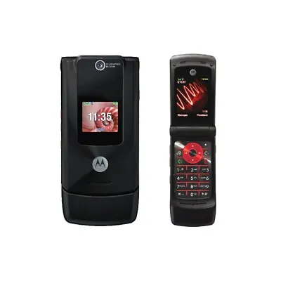 Phone Mobile Phone Motorola W510 Black Orange Camera Bluetooth [Reconditioned • $142.06