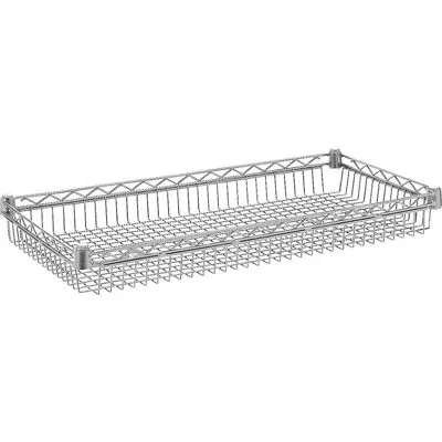 2 Pack Metro CC9744A Super Erecta Chrome Wire Basket Shelf 18x36x3 1/2 NO CLIPS • $50