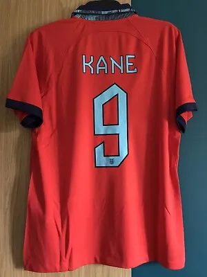 £18.99 • Buy England Away Football Shirt, 2022 World Cup, 9 KANE, Size XL