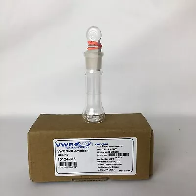 NEW VWR Volumetric Flask 5ml Class A HD WM 10124-398 PTFE Serialized • $10