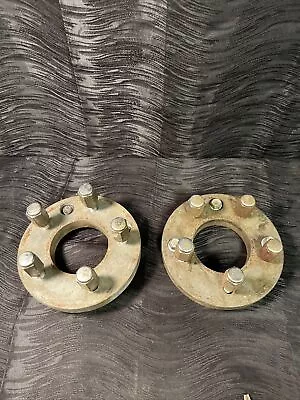 Vtg Pair Of Wheel Adapter 3 Lug VW Bug Beetle To 5 Lug Or Chevrolet ? • $50