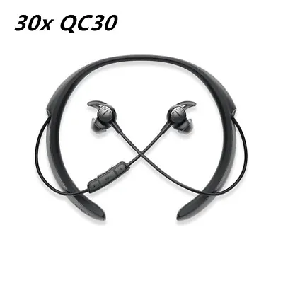 30PCS BOSE QC30 QuietControl 30 Wireless Headphones Noise Cancelling - Black • $3330
