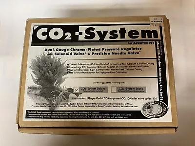 Marine Monsters Aquarium CO2 System Dual Gauge Pressure Regulator With Solenoid • $108.98