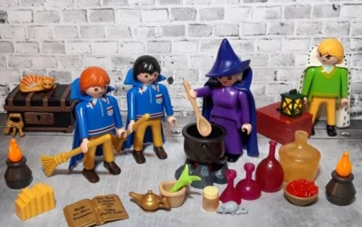 PLAYMOBIL HARRY POTTER RON DUMBLEDORE DRACO FIGURINE HOGWARTS POTIONS