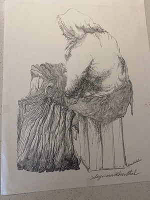 $70 • Buy Seymour Rosenthal Signed Lithograph 1961