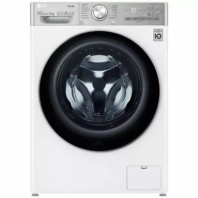 LG F4V1112WTSA TurboWash 360 12kg Washing Machine With AIDD Steam+ EzDispense • £629