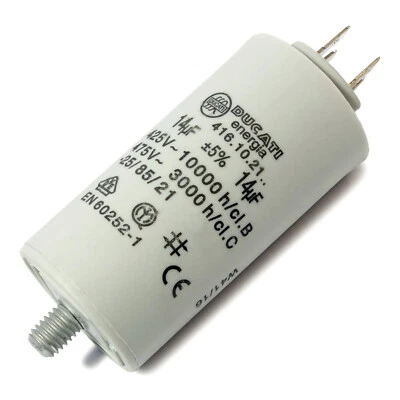 £8.49 • Buy Genuine 14uf Ducati Capacitor Motor, Generator, Pump
