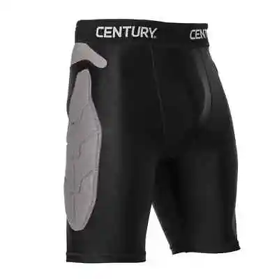 Century Padded Compression Shorts Black Youth Medium New • $15.99