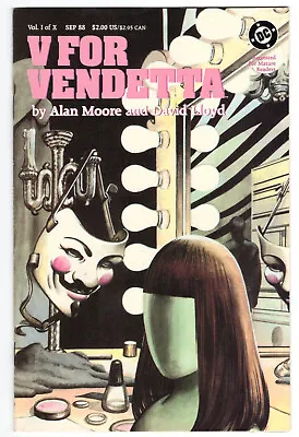 V For Vendetta #1 Very Fine-Near Mint 9.0 First Issue First Print Alan Moore • $44.99