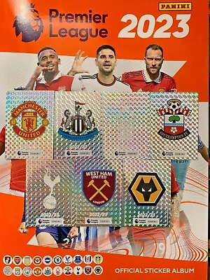 Panini Premier League 2023 Sticker - #434 - #636 Man Utd - Wolves 2022/23 • £1.35